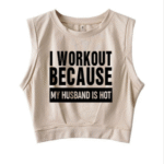 Women Gym Crop Tops